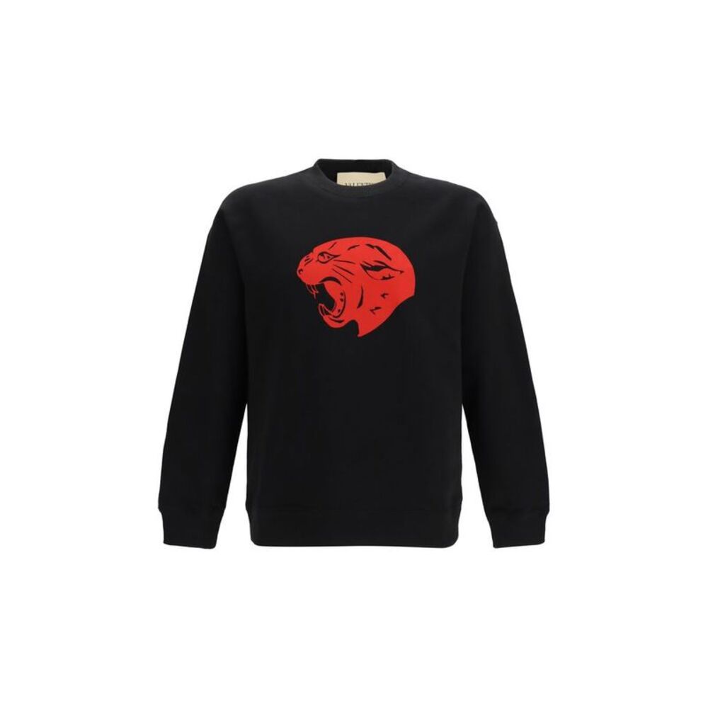 Valentino Black Cotton Men's Sweatshirt